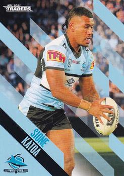 2021 NRL Traders #036 Sione Katoa Front